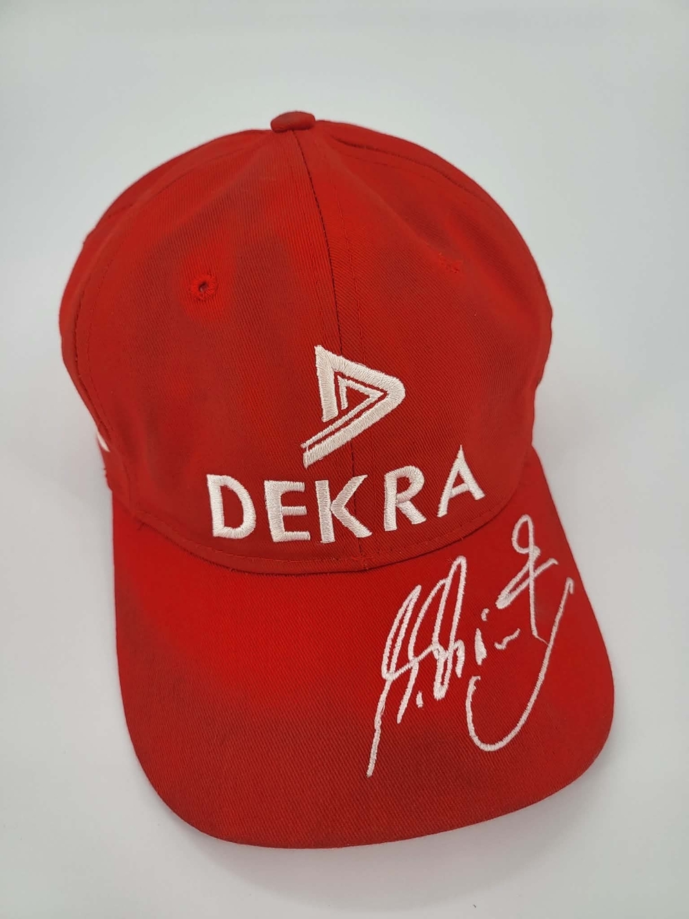 Michael Schumacher Ferrari DEKRA Red Hat Cap One Size Fits All